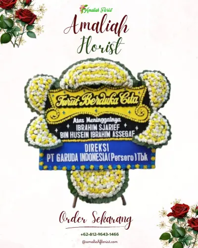 Papan Bunga Duka di Pandau Hilir